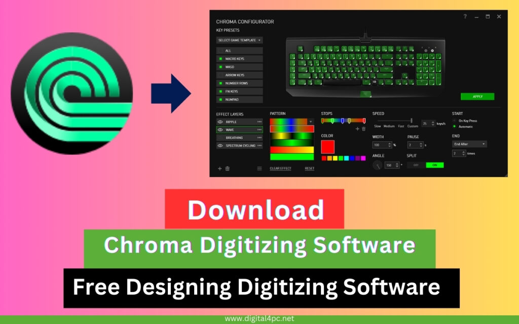 Chroma Digitizing Software
