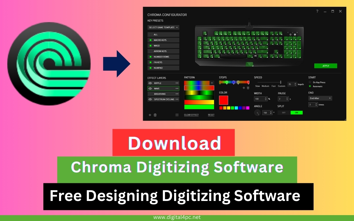 Chroma Digitizing Software